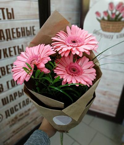 Букет цветов из: Герберы в Куминский